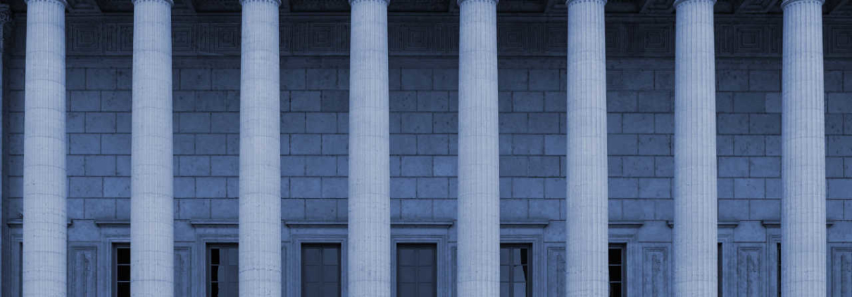 Columns of a public building